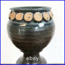 Geoffrey Whiting Studio Pottery Ikebana Style Posy Vase St Augustines Canterbury
