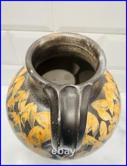 Glorious Vintage Studio Pottery Decorative Jug Signed Dated'93 Superb Quality