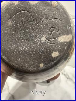 Glorious Vintage Studio Pottery Decorative Jug Signed Dated'93 Superb Quality