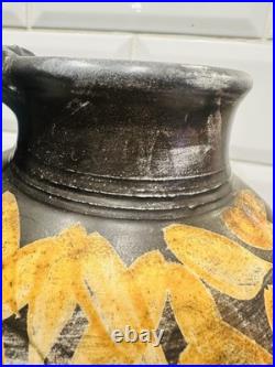 Glorious Vintage Studio Pottery Decorative Jug Signed Dated'93 Superb Quality