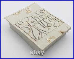 Gordon Cooke Studio Pottery Porcelain Box & Cover 20th Century