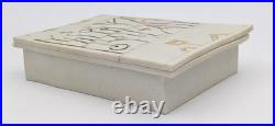 Gordon Cooke Studio Pottery Porcelain Box & Cover 20th Century