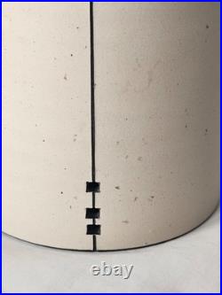 Gorgeous Louise Darby studio pottery porcelain sculptural design vase