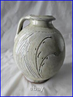 Gorgeous Mike Dodd studio pottery vase, Anglo Japanese stoneware