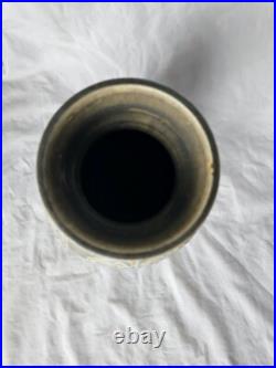 Gorgeous Vera Tollow studio pottery vase, circa mid century modern