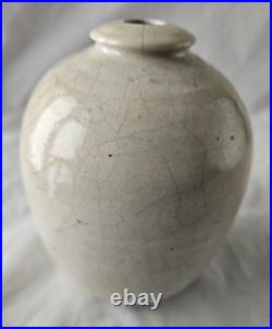 Gorgeous art studio pottery sculptural vase by Rudie Delanghe