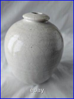 Gorgeous art studio pottery sculptural vase by Rudie Delanghe