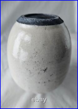 Gorgeous art studio pottery sculptural vase by Rudie Delanghe