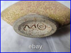 Gorgeous studio pottery vase by Michael Collins (a)