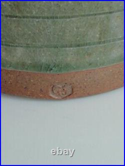 Graham Skinner 1966- Large Studio Pottery Stoneware Vase 14 1/2 Inch Tall Graham Skinner 1966- Large Studio Pottery Stoneware Vase 14 1/2 Inch Tall