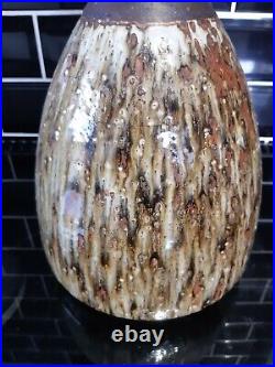 # Graham james studio pottery vase excellent condition 40cm hi x 28cm diameter