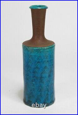HAK Pottery studio Nils Herman Kahler blue mid century modern ceramics Denmark