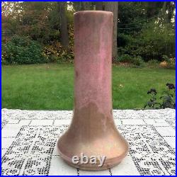 H. Marmorstein Art Pottery Vase Early 20th Cent Crackled Iridescent Glaze 11.5