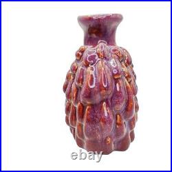 Hannah Simpson Studio Purple Pink Red Vase Made in England