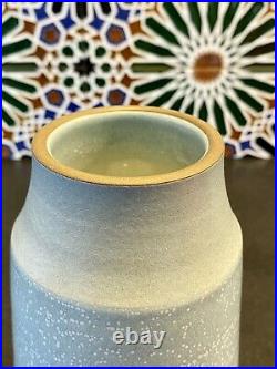 Heath Ceramics Studio Design Series 2 Neck Vase, Celadon & White Gradient RARE