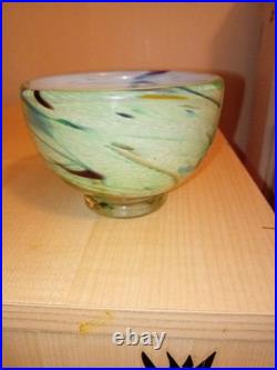 Heikki Orvola C. 1992 Studio Art Glass Signed On The Base. Stunning piece