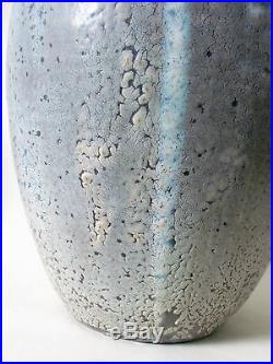Heinz Pelzer Bodenvase 45 cm Keramik ceramic floor vase amazing studio pottery