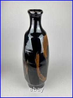 Huge Chris Carter Studio Pottery Porcelain Slab-sided Vase Peter Dingley Gallery