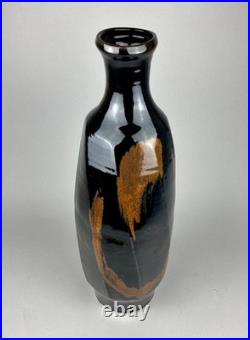 Huge Chris Carter Studio Pottery Porcelain Slab-sided Vase Peter Dingley Gallery