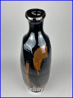 Huge Chris Carter Studio Pottery Porcelain Slab-sided Vase Peter Dingley Gallery