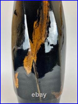 Huge Chris Carter Studio Pottery Porcelain Slab-sided Vase Peter Dingley Gallery