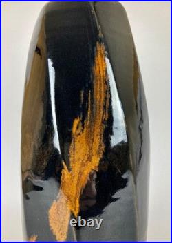 Huge Chris Carter Studio Pottery Porcelain Slab-sided Vase Peter Dingley Gallery