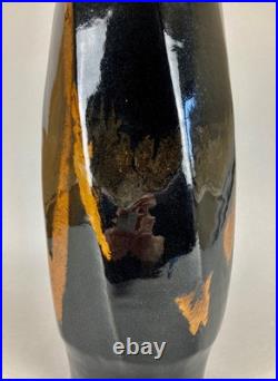 Huge Chris Carter Studio Pottery Porcelain Slab-sided Vase Peter Dingley Gallery