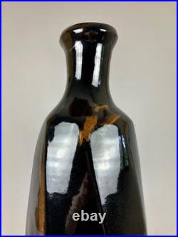 Huge Chris Carter Studio Pottery Porcelain Slab-sided Vase Peter Dingley Gallery