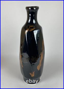 Huge Chris Carter Studio Pottery Porcelain Slab-sided Vase Peter Dingley Gallery
