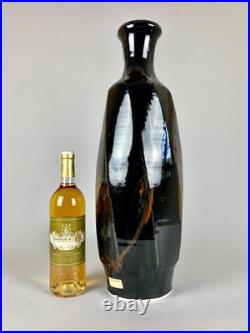 Huge Chris Carter Studio Pottery Porcelain Slab-sided Vase Peter Dingley Gallery