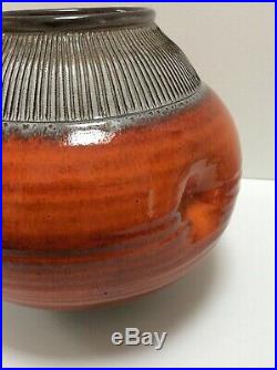 Huge Guy Sydenham Masterpiece For Poole Pottery! Perfect Condition Vase