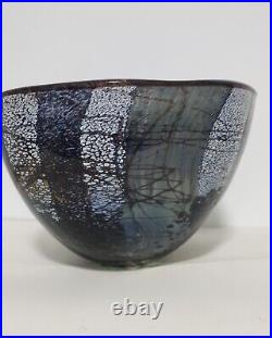 Isle Of Wight Studio Glass Undercliff Winter Large Bowl