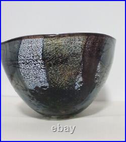 Isle Of Wight Studio Glass Undercliff Winter Large Bowl