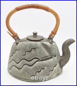 JIM (JAMES) CONNELL AMERICAN STUDIO POTTERY TEAPOT c2000's JIM (JAMES) CONNELL AMERICAN STUDIO POTTERY TEAPOT c2000's