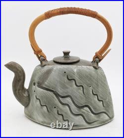 JIM (JAMES) CONNELL AMERICAN STUDIO POTTERY TEAPOT c2000's JIM (JAMES) CONNELL AMERICAN STUDIO POTTERY TEAPOT c2000's