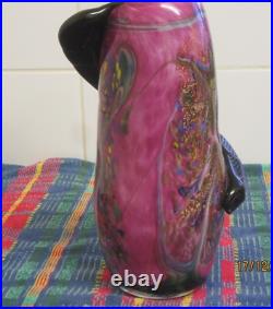 J. SANTOS Studio Handblown Multicoloured Vase With Serpent Applied, 1 Off J. SANTOS Studio Handblown Multicoloured Vase With Serpent Applied, 1 Off