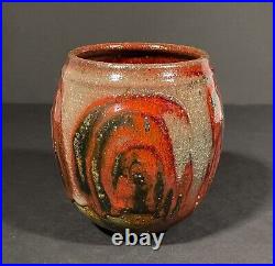 J Sheldon Carey Kansas University Studio Pottery Vase 1973