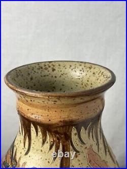 Jacky & Marie Ange Graessel French Studio Pottery Stoneware Vase