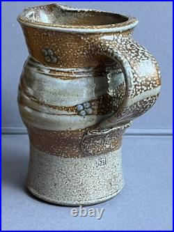 Jane Hamlyn A salt glaze Studio Pottery Jug British Studio Pottery