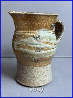 Jane Hamlyn A salt glaze Studio Pottery Jug British Studio Pottery
