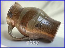 Jane Hamlyn A salt glaze Studio Pottery Jug British Studio Pottery Jane Hamlyn A salt glaze Studio Pottery Jug British Studio Pottery