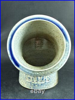 Jane Hamlyn Studio Pottery Salt-glazed Salt Pig Impressed JH Mark