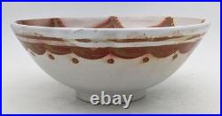 Jane O'connor Aldermaston Studio Pottery Lustre Glaze Bowl 20th Century