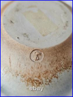 Jane searle de grey studio pottery vase, modernist shape, surrealist in style Jane searle de grey studio pottery vase, modernist shape, surrealist in style