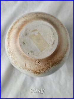 Jane searle de grey studio pottery vase, modernist shape, surrealist in style Jane searle de grey studio pottery vase, modernist shape, surrealist in style