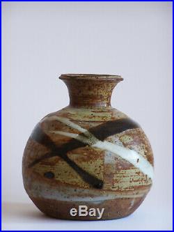 Janet Leach St Ives Studio Pottery Signed Art Vase Leach Studios