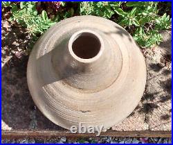 Janet Leach studio pottery rare salt glazed Leach Pottery large stoneware vase Janet Leach studio pottery rare salt glazed Leach Pottery large stoneware vase