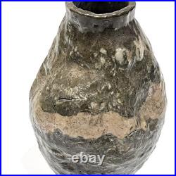 Japanese Kyoto Studio Pottery Vase by Masafumi Fujihira Kyoto Ceramic Tomobako