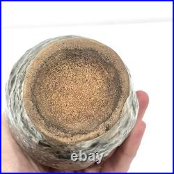 Japanese Kyoto Studio Pottery Vase by Masafumi Fujihira Kyoto Ceramic Tomobako