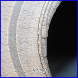 Japanese Studio Pottery Vase Sen no Tsubo Signed Sato Miki Aizu Ceramic withBox